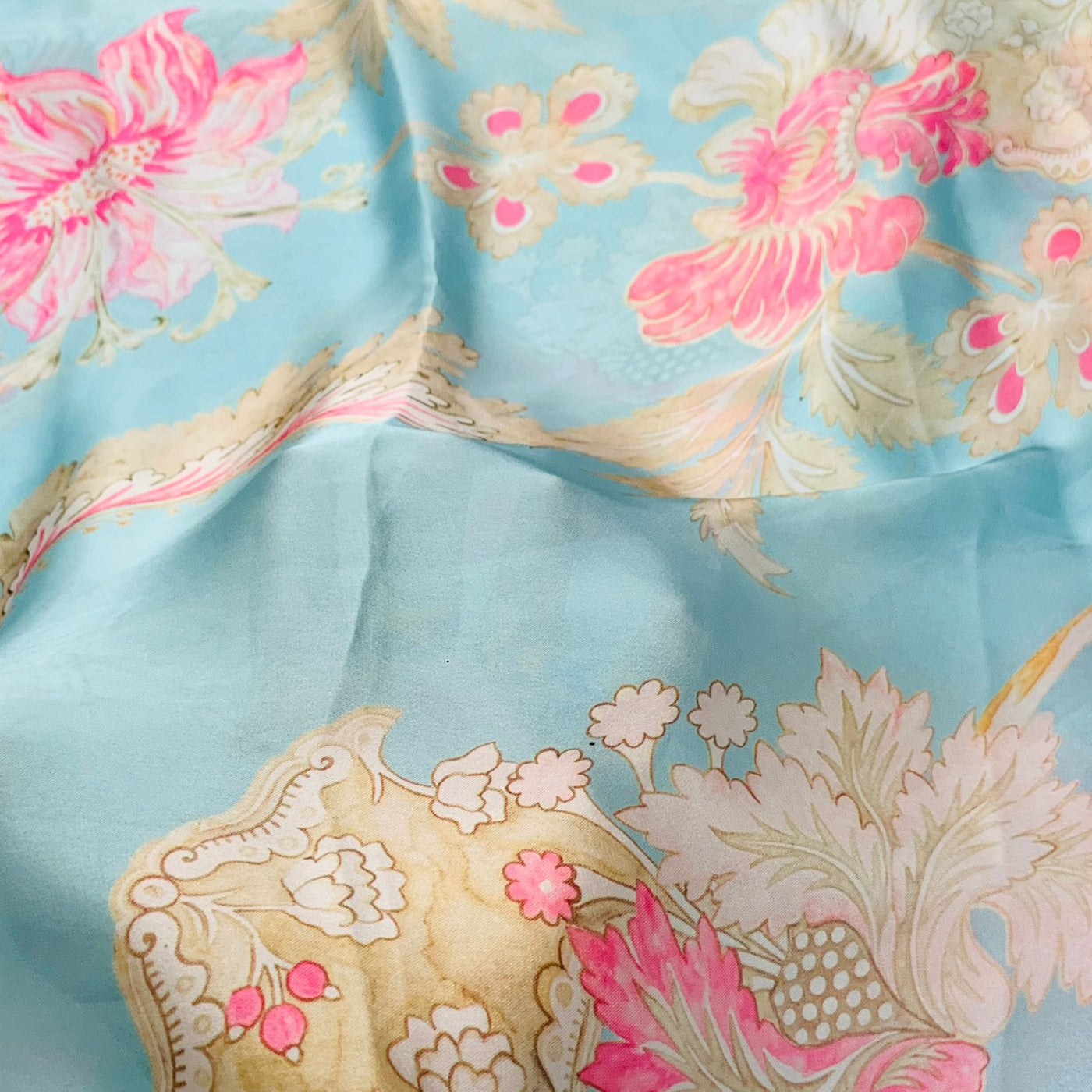 Satin Georgette Floral Print 44 Inch width