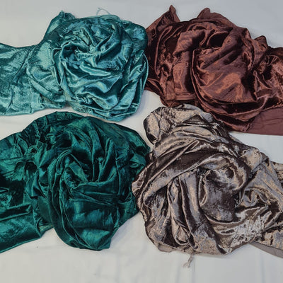 Pure Viscose Velvets Solid Colors 44 inch Width