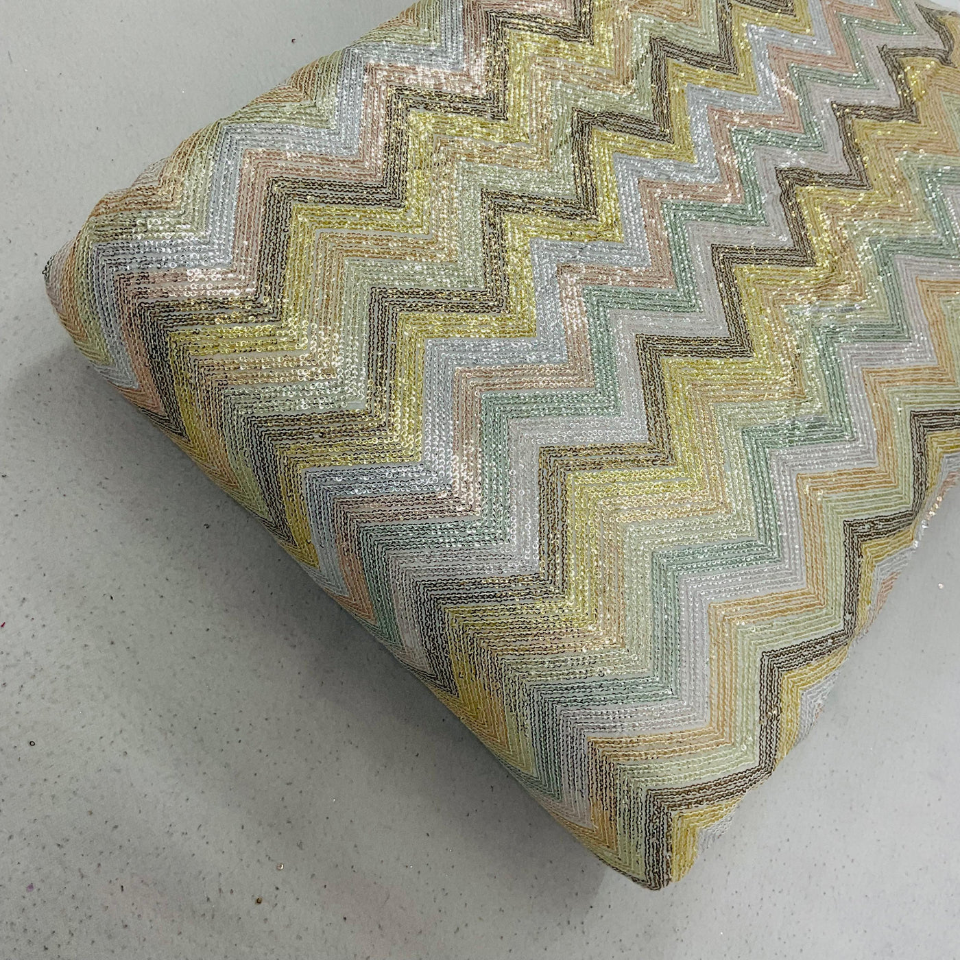 Viscose Georggette Dyeable Embroidery 44 Inch width