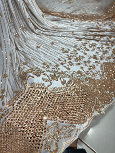 (Mix and Match ) Pure Velvet Handwork Embroidery 54 inch width / Net Dupatta With Two side Borders  37 inch width