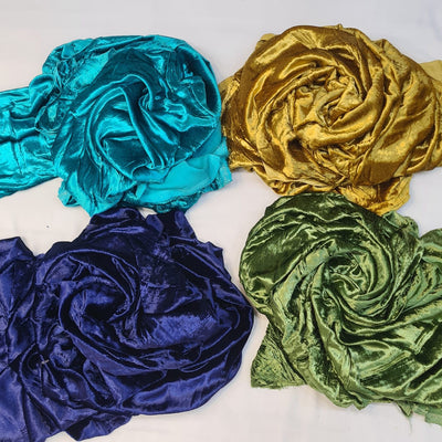 Pure Viscose Velvets Solid Colors 44 inch Width