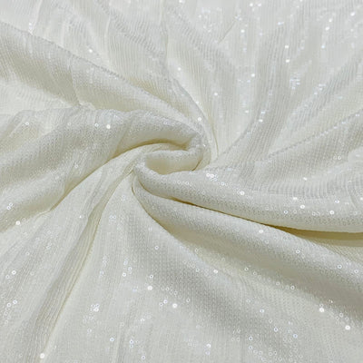 Pure Georgette Dyeable Sequins 44 Inch Width