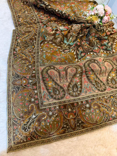 Pure Georgette Itar Dupatta 2.50 meter length