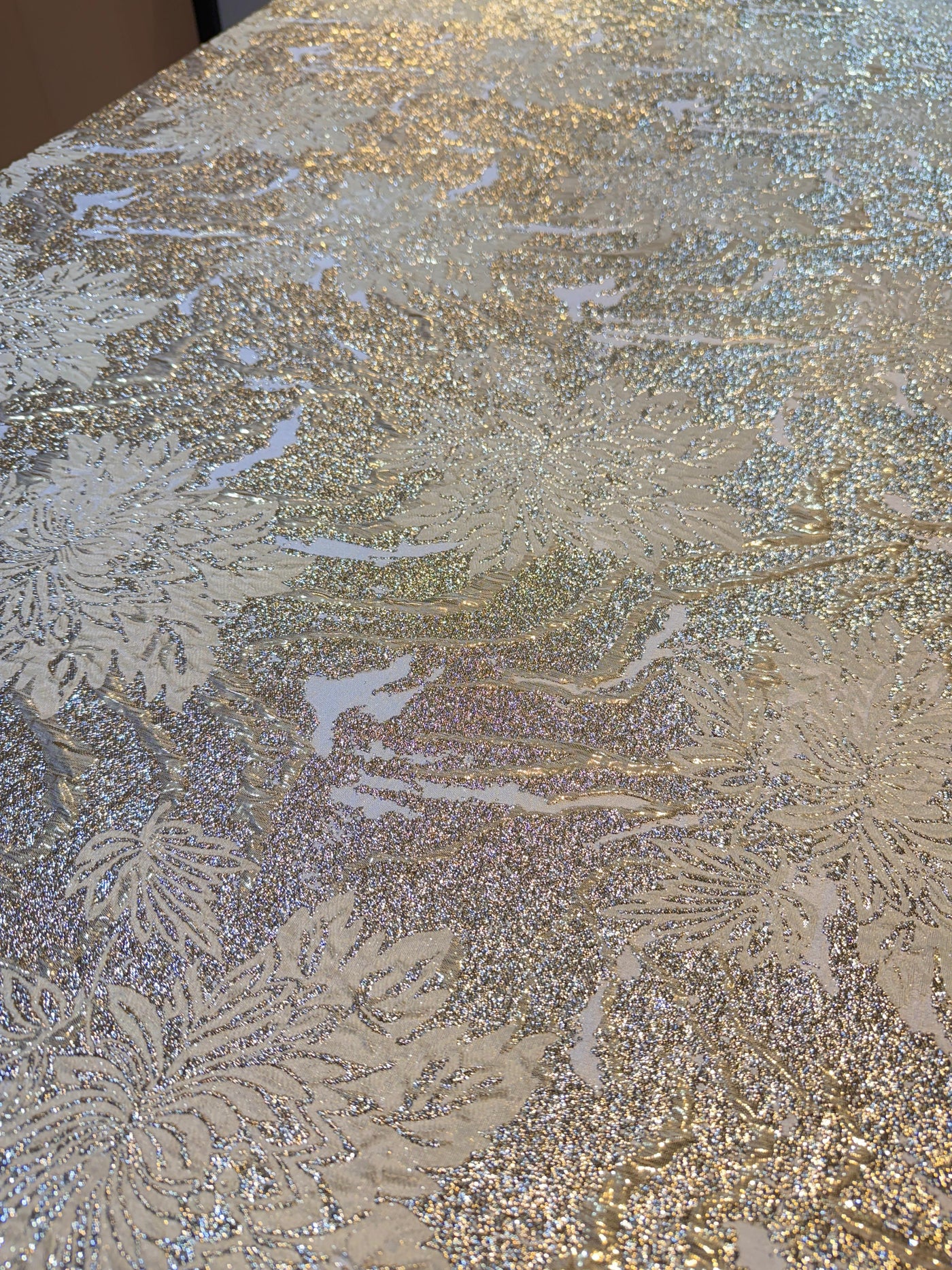 Fiora Big Width Korean Organza Jacquard Fabric 55 inch width