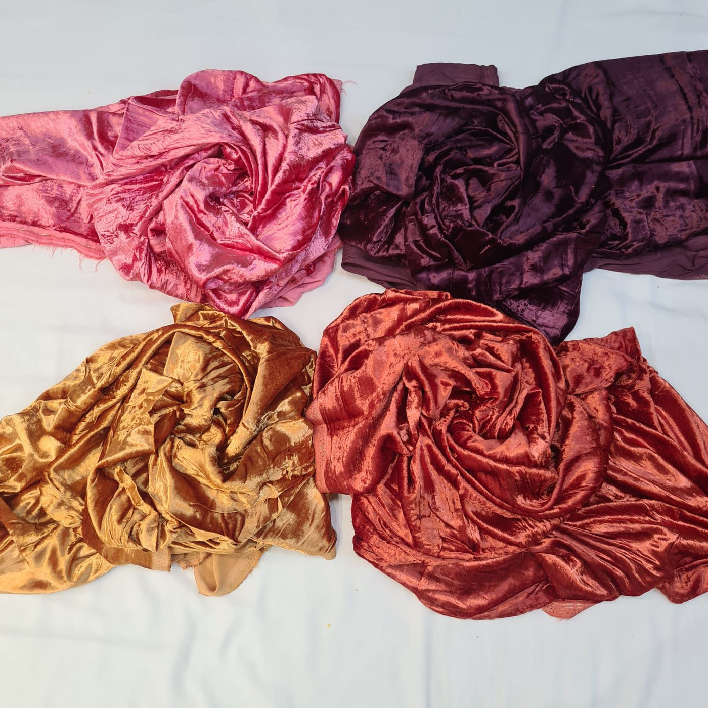Pure Viscose Velvets Solid Colors 44 inch Width