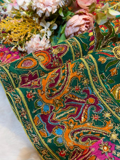 Pure Georgette Itar Dupatta 2.50 meter length