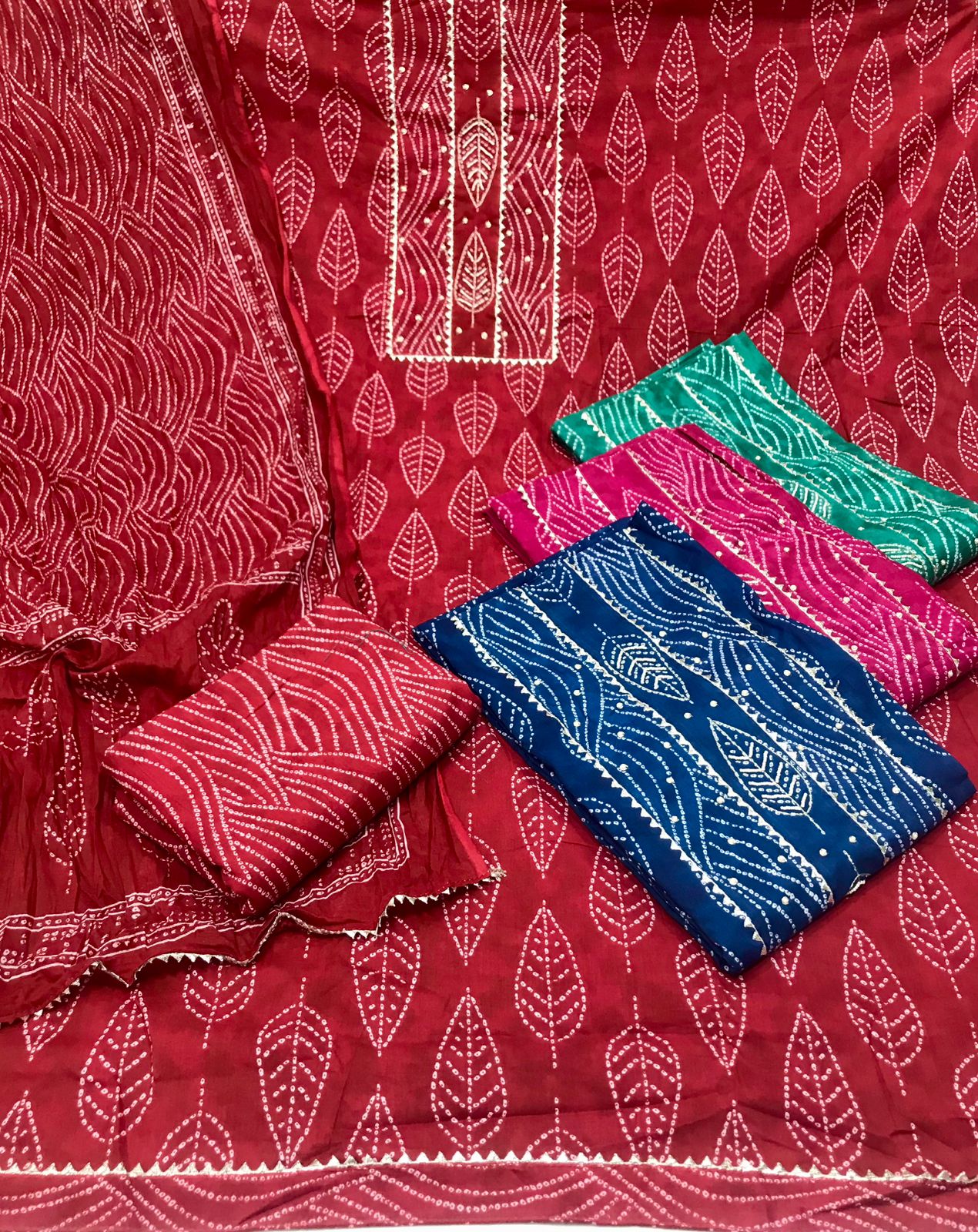 Very Beautiful unstitched cotton suits