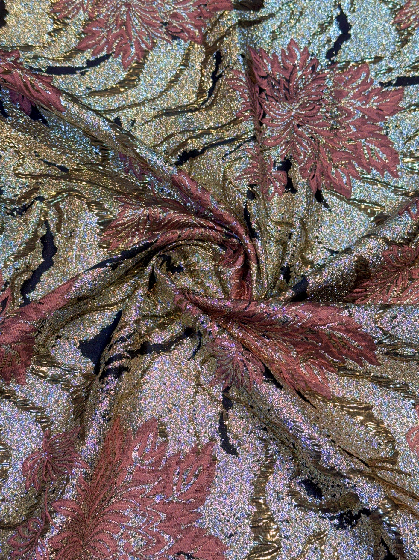 Fiora Big Width Korean Organza Jacquard Fabric 55 inch width