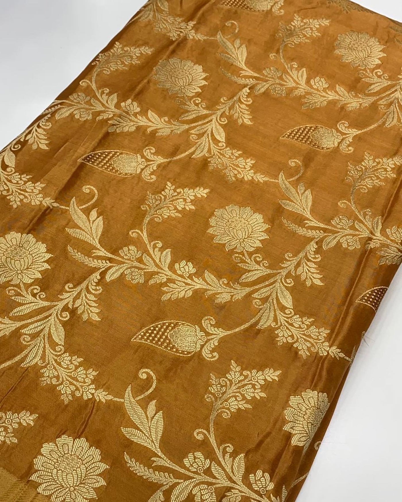 Pure Crape Silk Brocade Supersoft