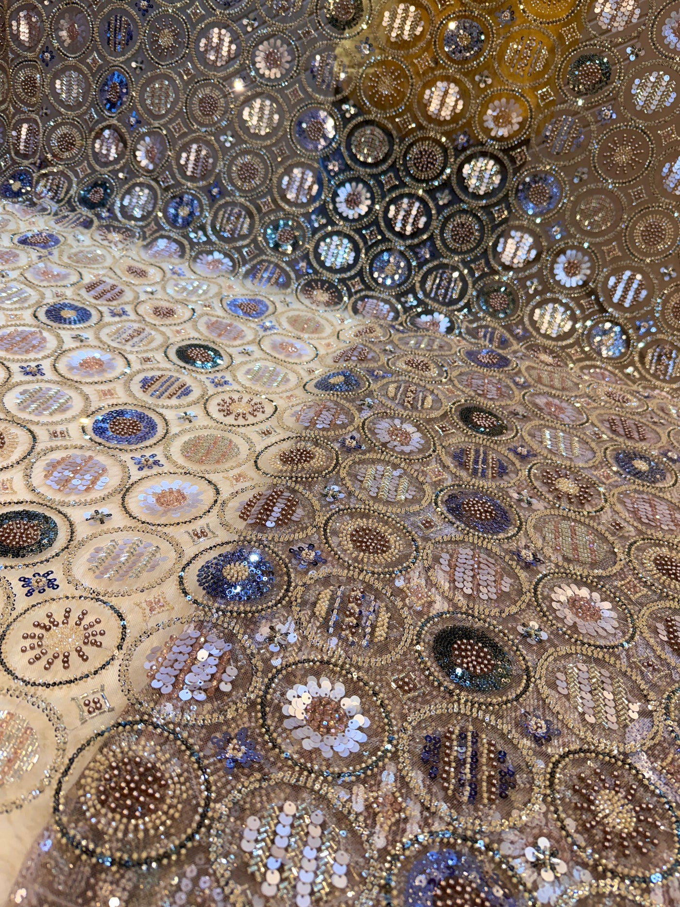 Ziffat Handwork Net Emroidery 54 inch width Luxury Collection