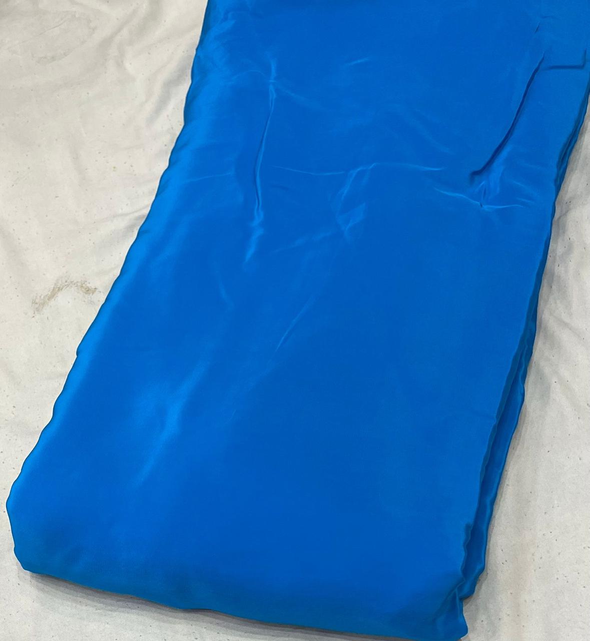 Pure Viscose Crape Plain Colors 44 Inch Width Solid Colors
