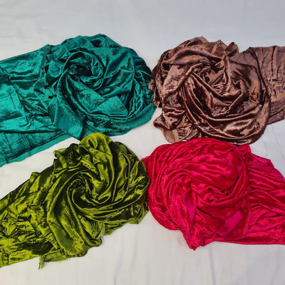 Pure Viscose Velvets Solid Colors 44 inch Width