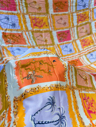 Pure Viscose Modal Satin prints 44 inch width