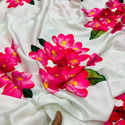 Satin Georgette Print 44 Inch Width