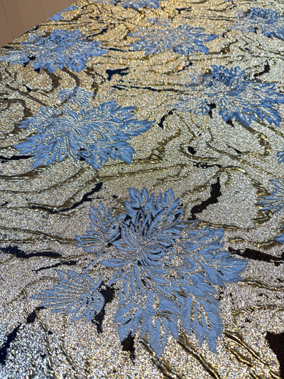 Fiora Big Width Korean Organza Jacquard Fabric 55 inch width