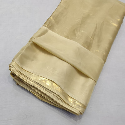 (Wholesale Pack of 20 meter) Superflowy Satin Georgette Shimmer Foil 44 inch width