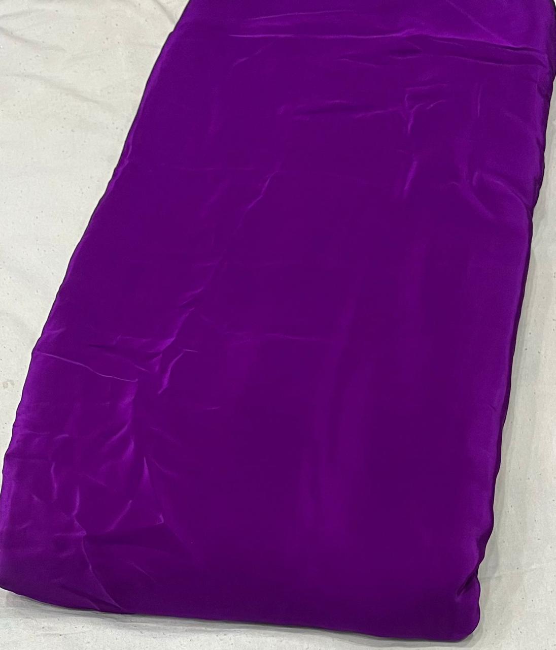 Pure Viscose Crape Plain Colors 44 Inch Width Solid Colors