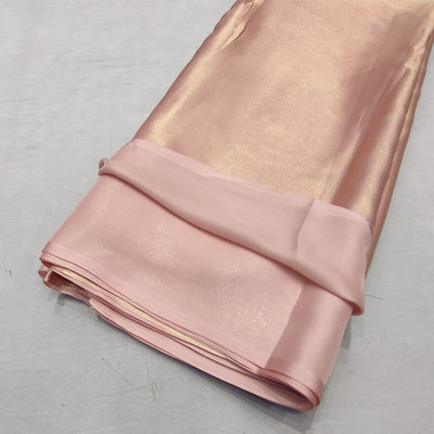 (Wholesale Pack of 20 meter) Superflowy Satin Georgette Shimmer Foil 44 inch width