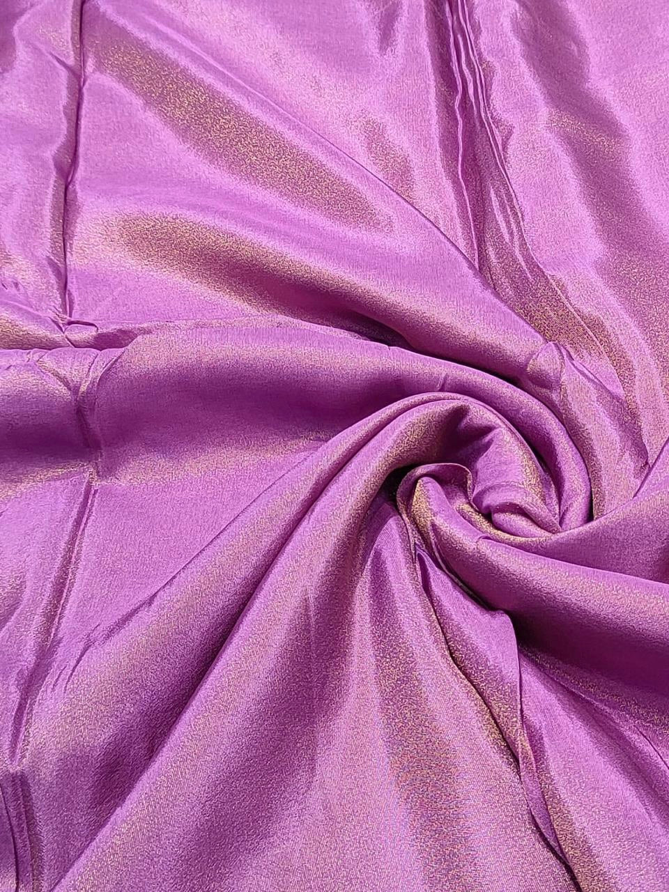 Viscose Zari Tissue Plain Color’s