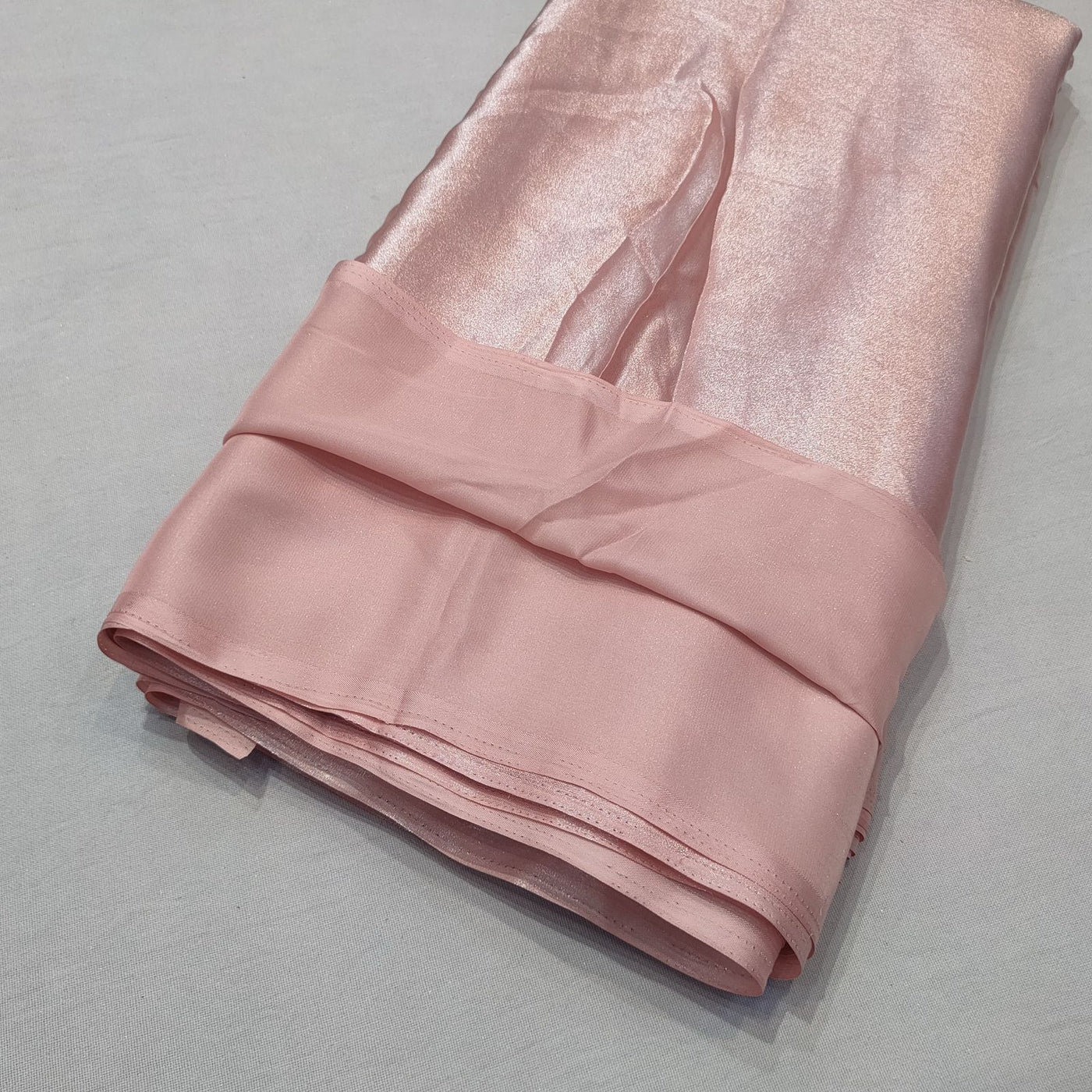 (Wholesale Pack of 20 meter) Superflowy Satin Georgette Shimmer Foil 44 inch width