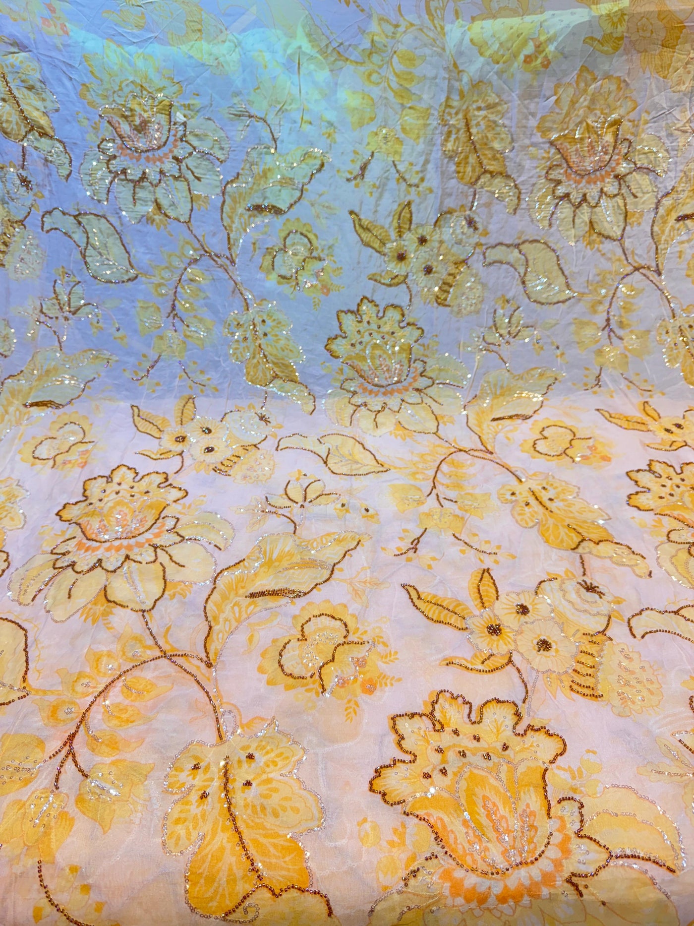 Roma Pure Viscose Organza Embroidery 46 inch width