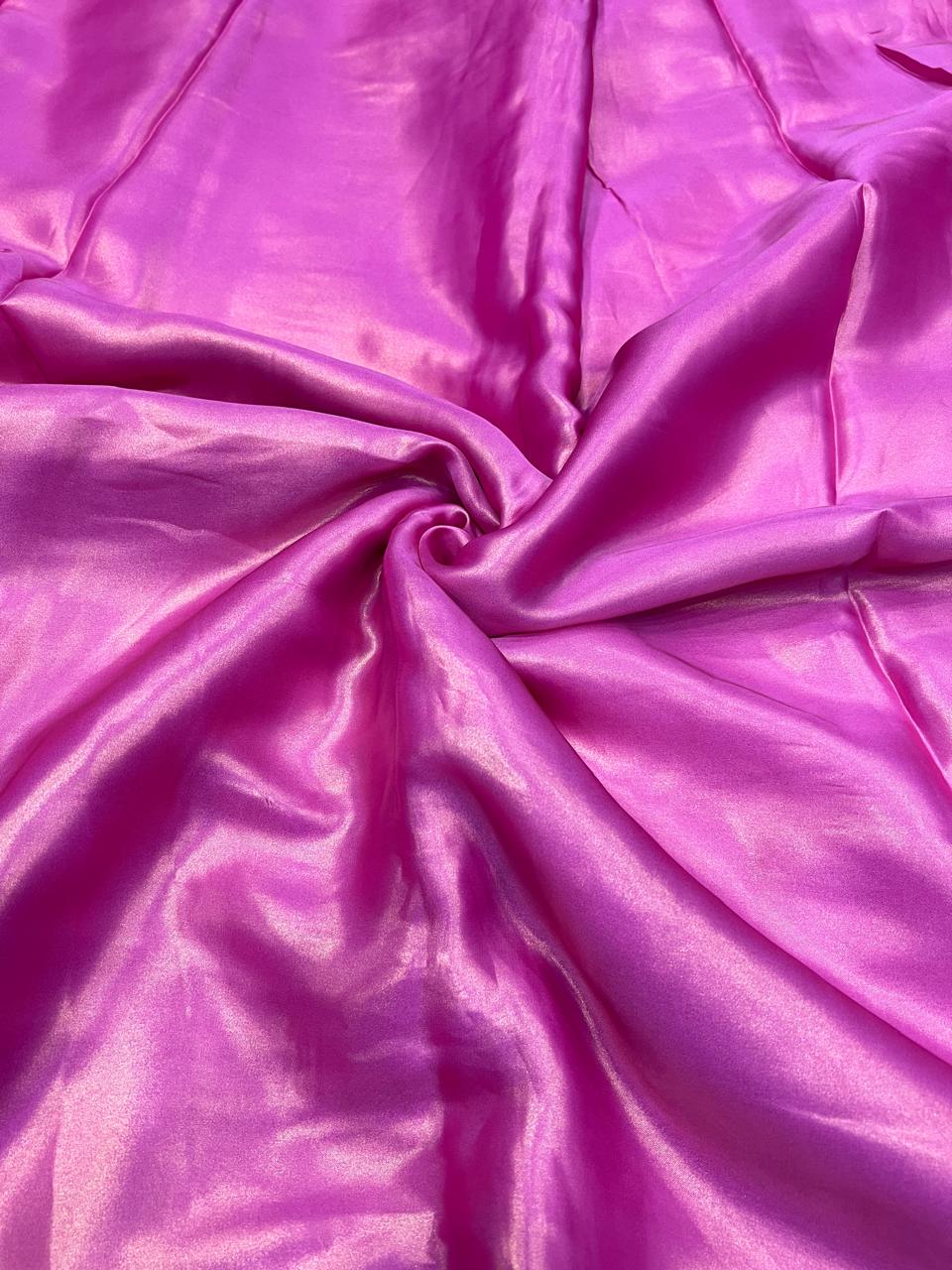 Superflowy Satin Georgette Shimmer Foil 44 Inch width