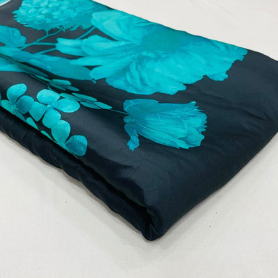 Satin Georgette Floral prints 44 Inch width