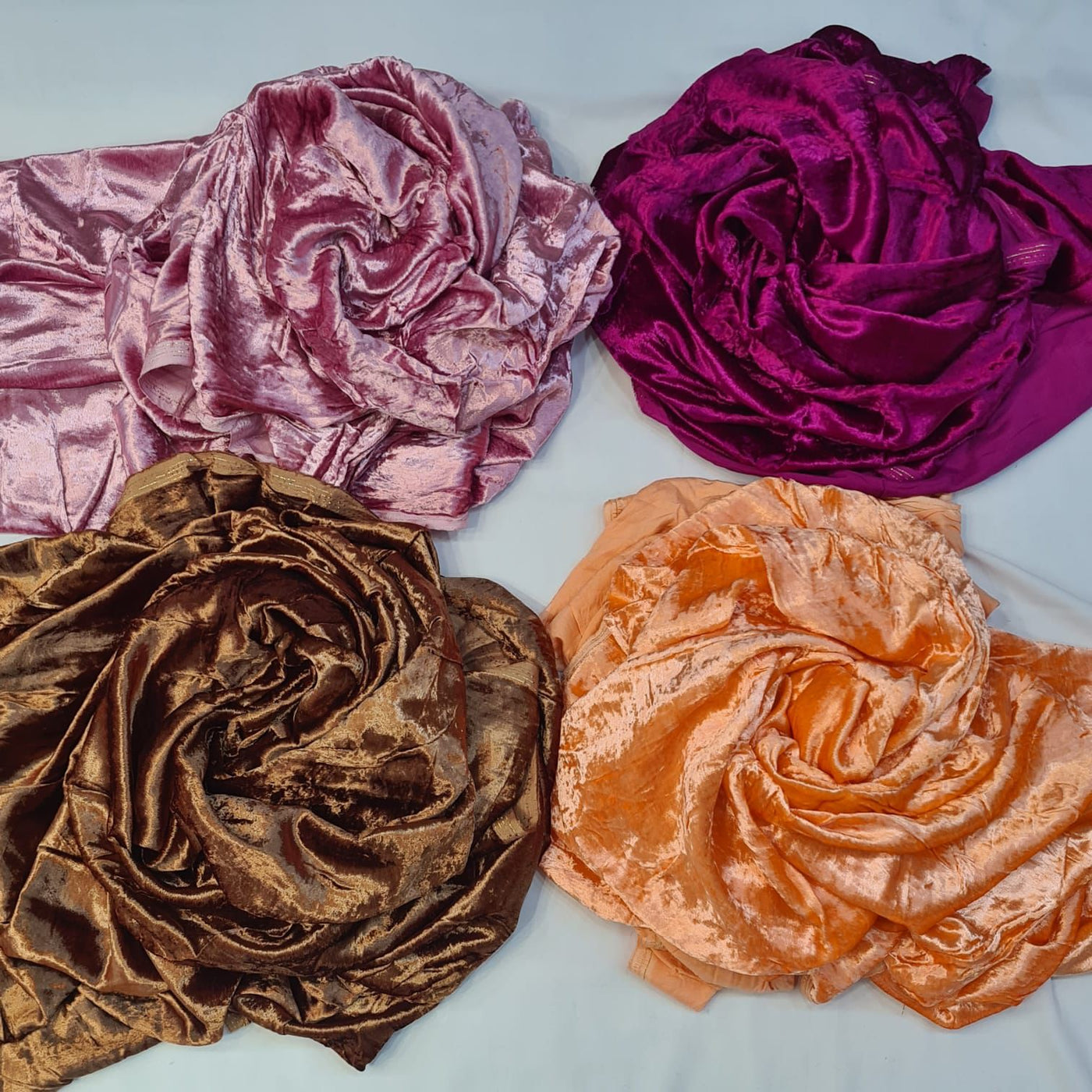 Pure Viscose Velvets Solid Colors 44 inch Width