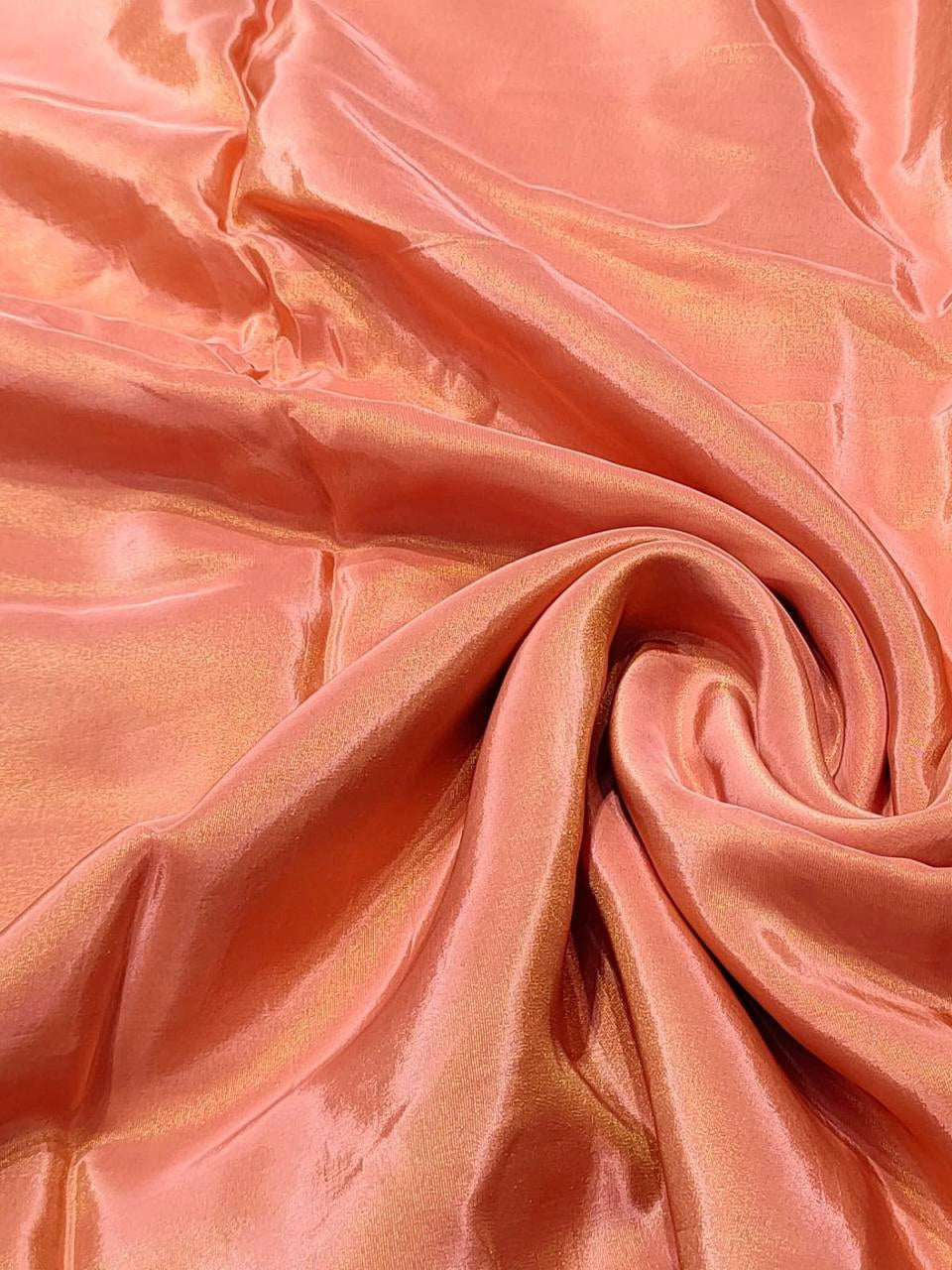 Viscose Zari Tissue Plain Color’s