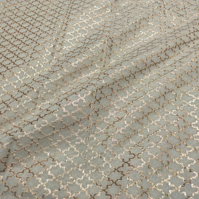 Pure Chanderi Brocades Dyeable