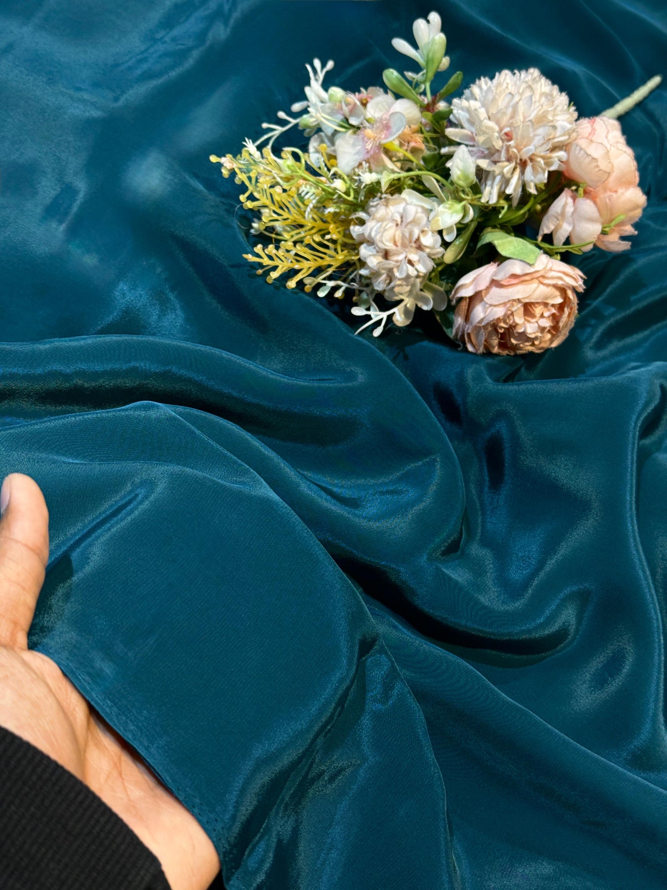 Crape Color Pure Viscose Crape Solid Colors 44 Inch width (Shade-P ) – Fabric Forever