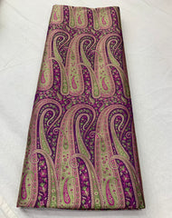 Pure Banarasi Jamavar Silk (Cut length 2.50 meter ) 44 inch width