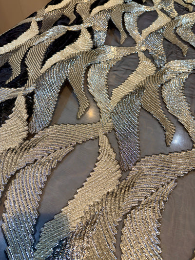 Fiora Big Width Organza Jacquard Fabric 55 inch width