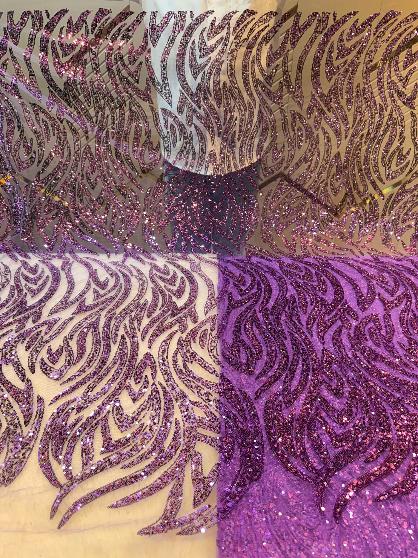 Azmi Imported Net Handwork Embroidery 54 inch width