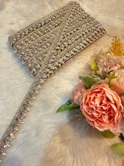 (Whole sale pack of 9 meter ) Lace Border with Handwork
