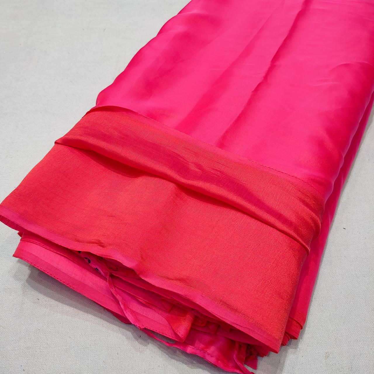 Two Tone Satin Silk 44 inch width