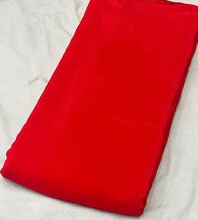Pure Viscose Crape Plain Colors 44 Inch Width Solid Colors