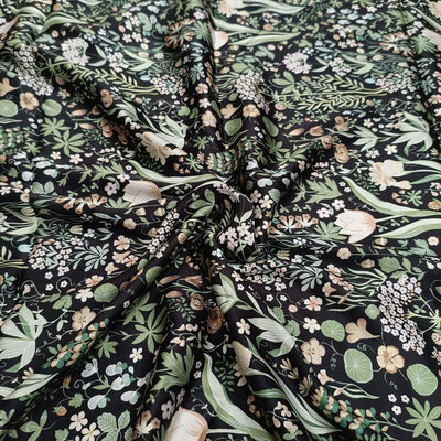 Satin Georgette Print 44 Inch Width