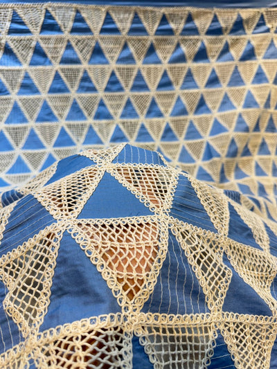 Denim Crochet Fabric big width 50 inch