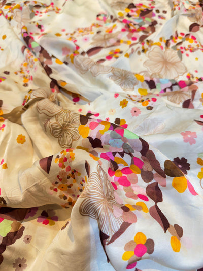 Pure Viscose Modal Satin prints 44 inch width