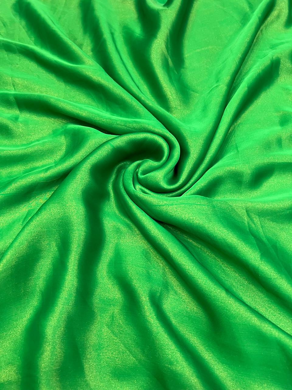 Superflowy Satin Georgette Shimmer Foil 44 Inch width