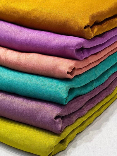 Viscose Zari Tissue Plain Color’s