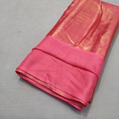 (Wholesale Pack of 20 meter) Superflowy Satin Georgette Shimmer Foil 44 inch width