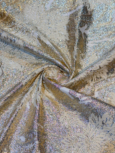 Fiora Big Width Korean Organza Jacquard Fabric 55 inch width