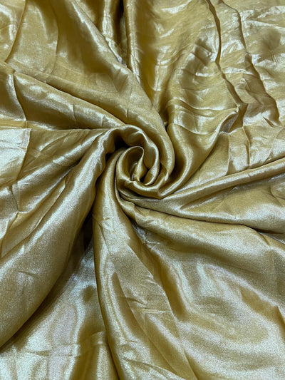 Superflowy Satin Georgette Shimmer Foil 44 Inch width