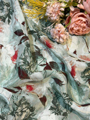 (Wholesale Pack Of 20 meter -Dispatch After 7 days )  Pure Viscose Crape Prints  (Design -  RA02737-3)