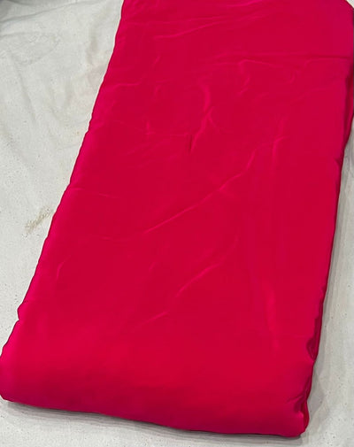 Pure Viscose Crape Plain Colors 44 Inch Width Solid Colors