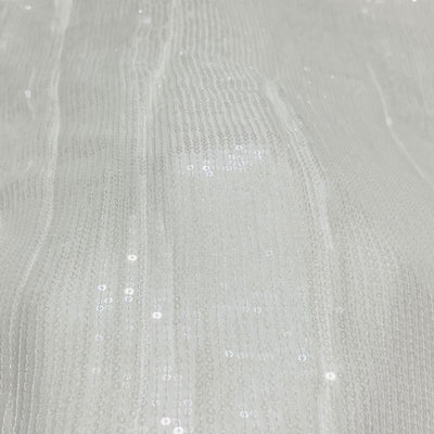 Pure Georgette Dyeable Sequins 44 Inch Width