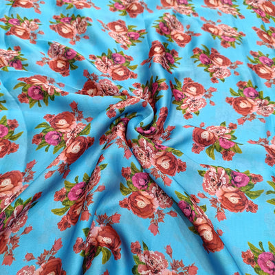 Satin Georgette Print 44 Inch Width