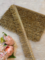 (Wholesale pack of 9 meter ) Lace Border With Cutdana Work